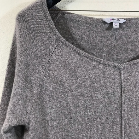 $248 Adi Mudra longsleeve CASHMERE tunic dress - Picture 3 of 7